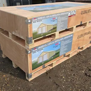 Rhino 42' x 26' Vertical Metal Garage Building Kits
 UNRESERVED