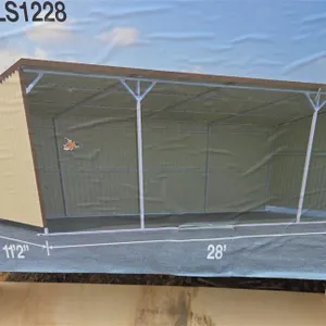 Rhino AGR-LS1228 Metal Livestock Shed
 UNRESERVED