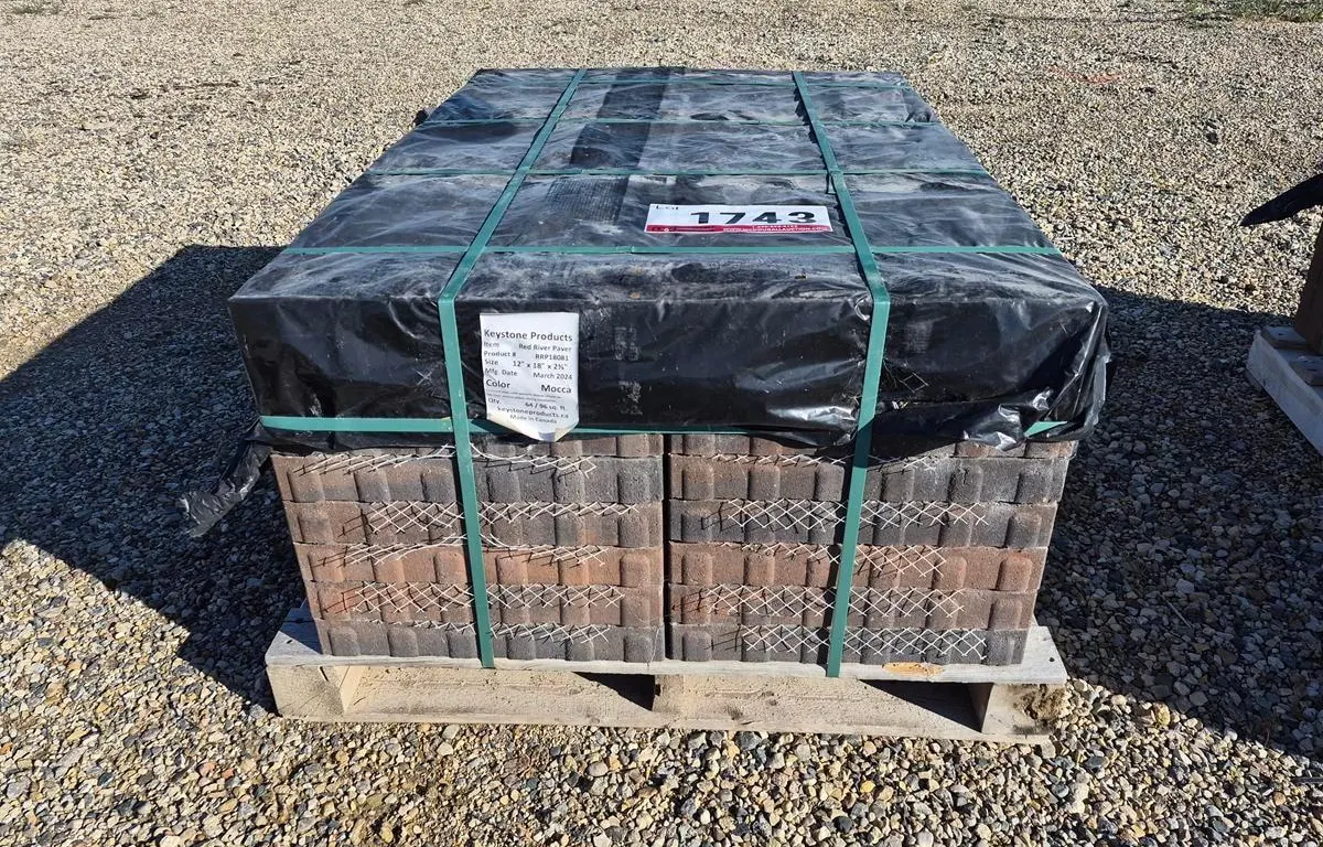 Red River 12" x 18" x 2 3/8" Mocca Patio Stones
UNRESERVED