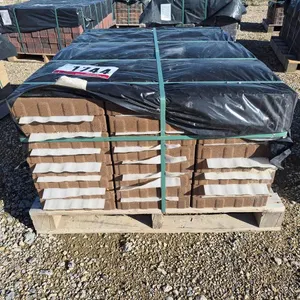 Red River Paver 12" x 12" x 2 3/8" Brown Patio Stones
 UNRESERVED