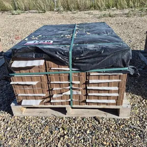 Red River Paver 12" x 12" x 2 3/8" Brown Patio Stones
 UNRESERVED
