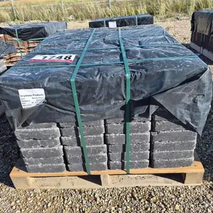 Roman Paver 8" x 10" x 2 3/8" Charcoal Patio Stones
 UNRESERVED