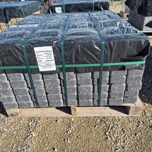 Roman Paver 8" x 4" x 2 3/8" Charcoal Patio Stones
 UNRESERVED
