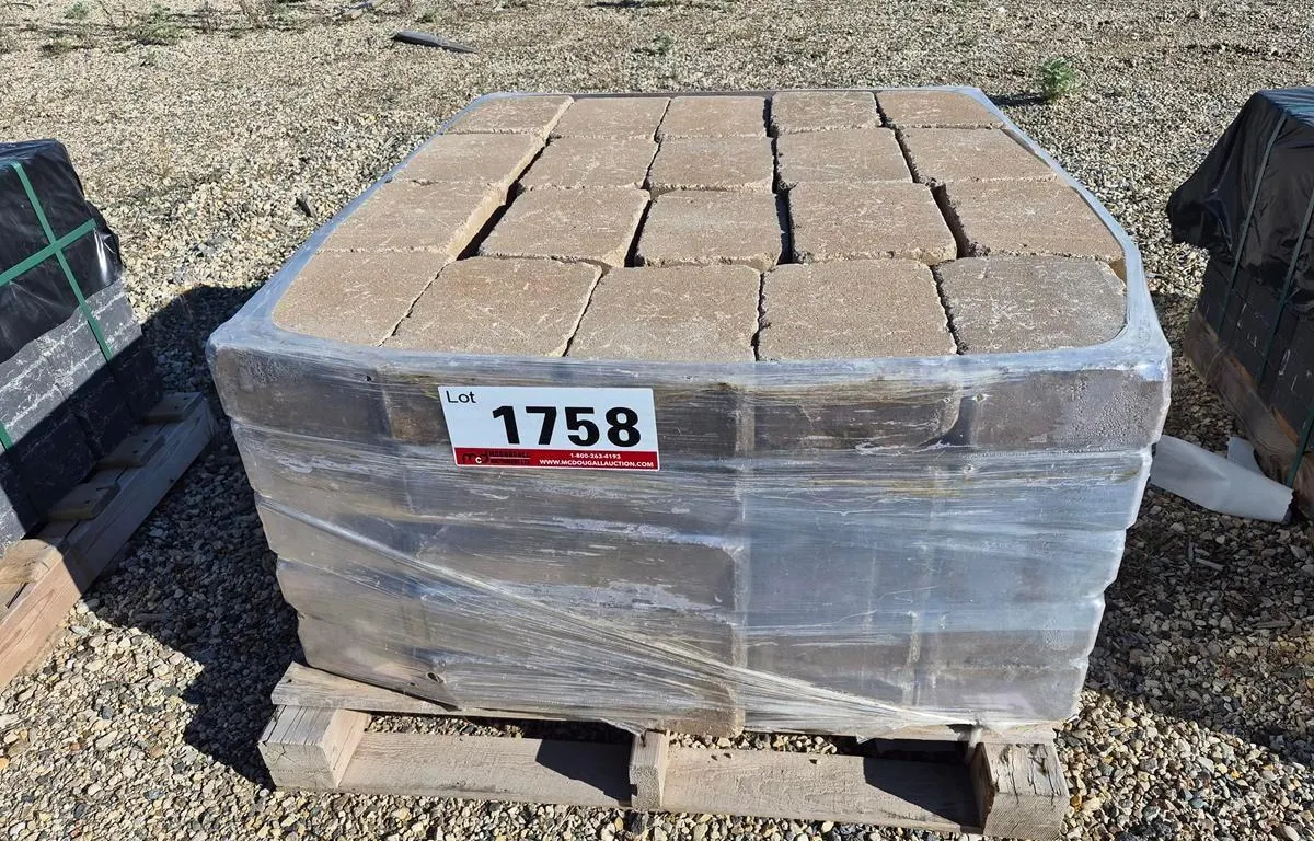 Paver 12" x 8" x 4" Patio Stones
UNRESERVED
