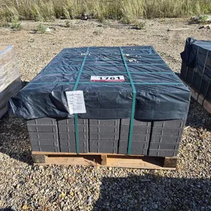 Holland Paver 8" x 8" x 2 3/8" Charcoal Patio Stones
 UNRESERVED