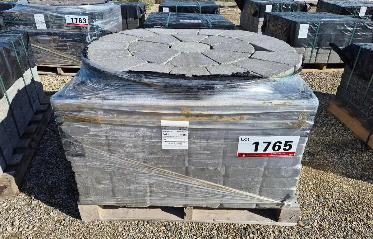 Roman Circle Kit 12 Foot Slate Patio Stones Set
UNRESERVED