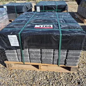 Roman Paver 8" x 6" x 2 3/8" Charcoal Patio Stones
 UNRESERVED