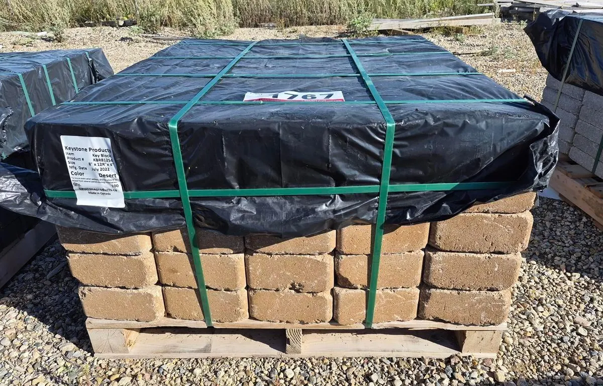 Key Block 8" x 12R" x 4" Desert Patio Stone Set
UNRESERVED