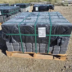 Roman Paver 8" x 4" x 2 3/8" Charcoal Patio Stones
 UNRESERVED