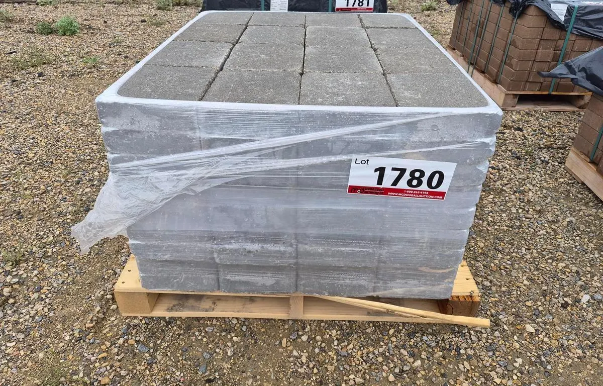 Approx. Grey 9 1/2" x 8" Patio Pavers
UNRESERVED
