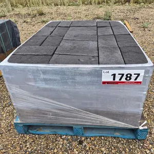Pallet of Black Paver Patio Stones
 UNRESERVED