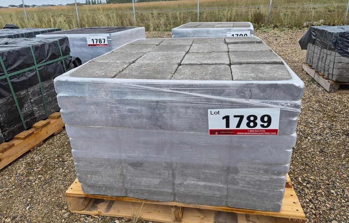 Approx. Grey 9 1/2" x 8" Patio Pavers
UNRESERVED