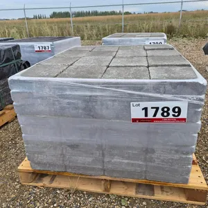Approx. Grey 9 1/2" x 8" Patio Pavers
 UNRESERVED