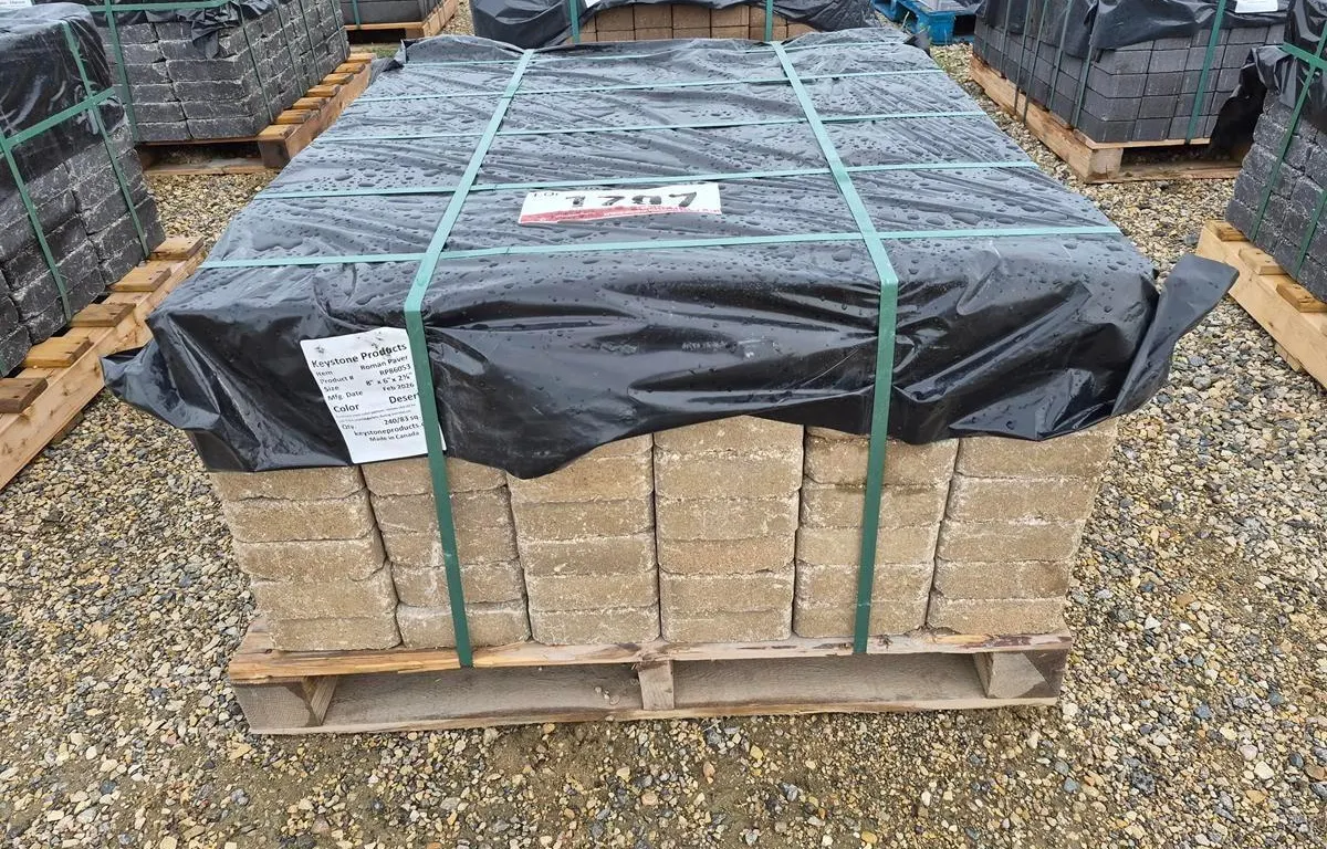 Roman Paver 8" x 6" x 2 3/8" Desert Patio Stones
UNRESERVED
