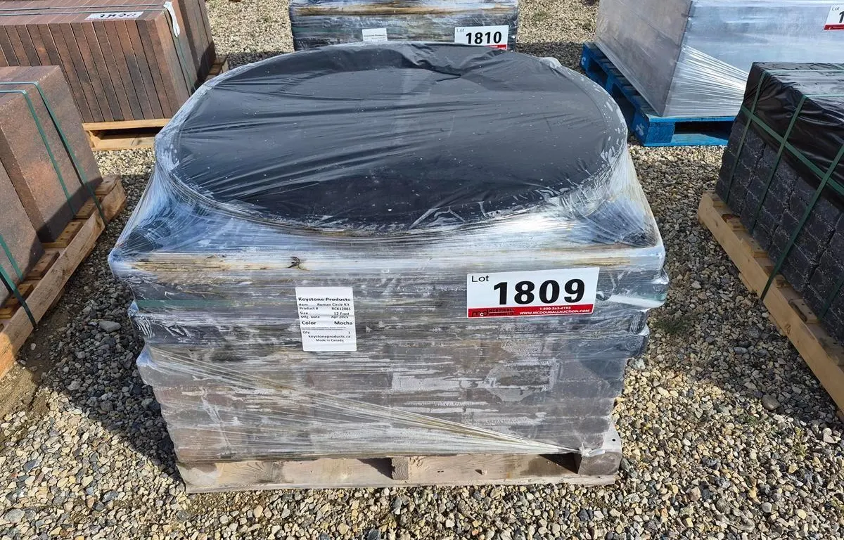 Roman Circle Kit 12 foot Mocha Patio Stone Set
UNRESERVED