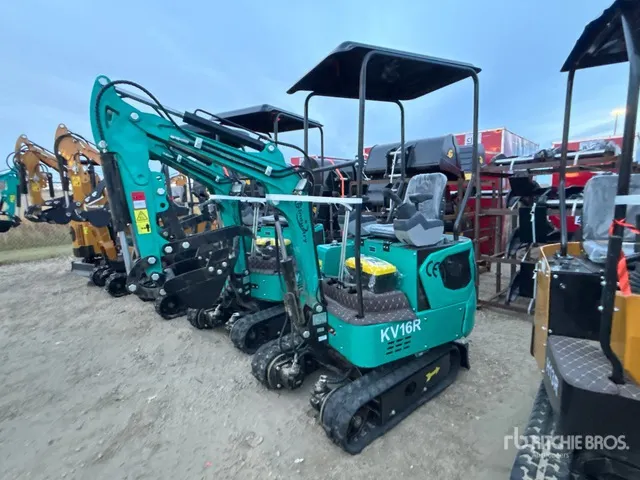 2026 CFG KV16R Mini Excavator (Unused)