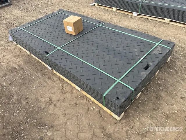Quantity of (12) 2026 SKLP SK-LJB12 94 in x 47 in Polyethylene Ground Protection Mats (Unused)