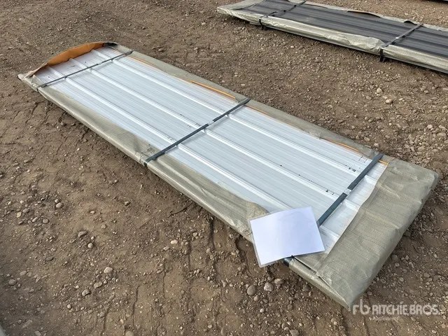 Quantity of (50) 2026 SKLP SK-XH50 Galvalume Steel Sheets (Unused)