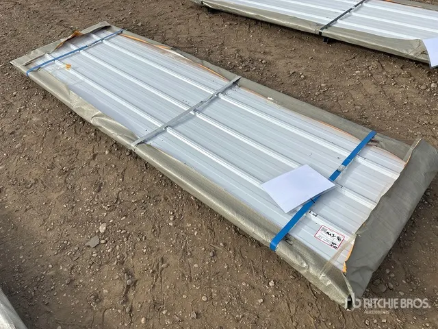 Quantity of (50) 2026 SKLP SK-XH50 Galvalume Steel Sheets (Unused)