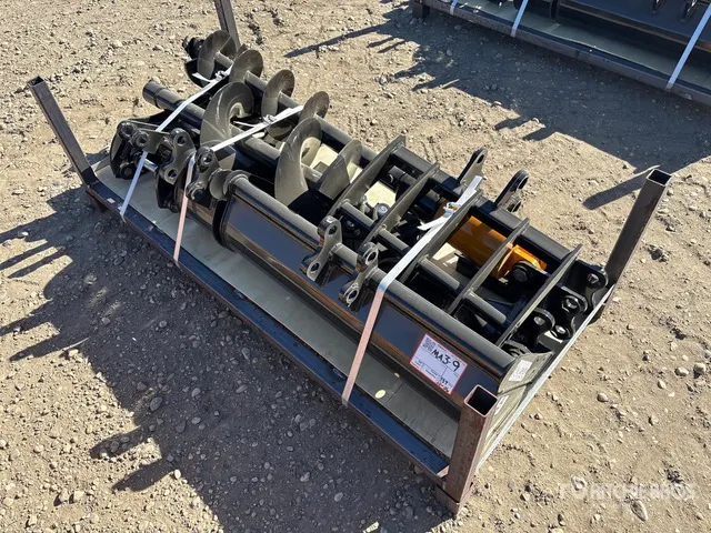 Quantity of (8) 2026 VICSEC VCA-8 Mini Excavator Attachments (Unused)
