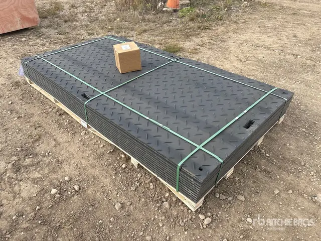 Quantity of (12) 2026 SKLP SK-LJB12 94 in x 47 in Polyethylene Ground Protection Mats (Unused)