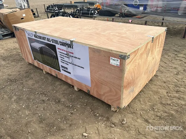 2026 SKLP SK-SC40 20 ft x 40 ft All-Steel Carport (Unused)