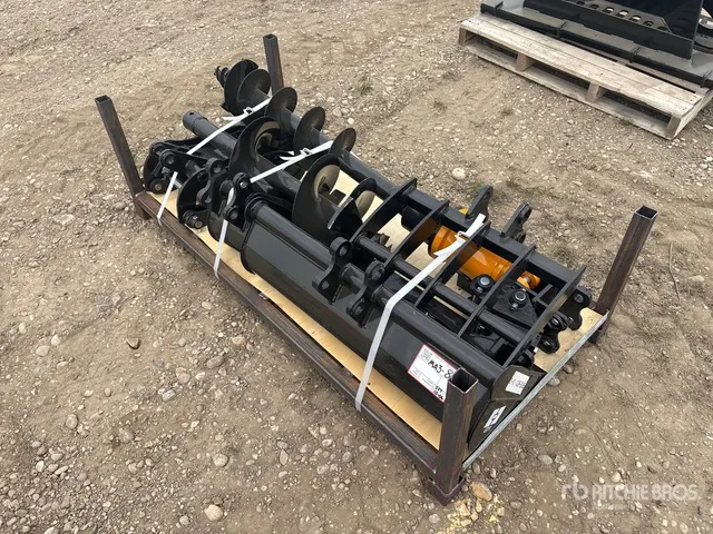 Quantity of (8) 2026 VICSEC VCA-8 Mini Excavator Attachments (Unused)