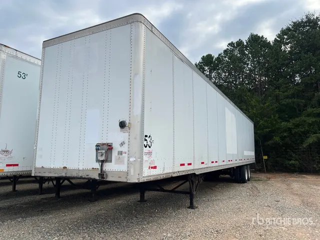 2014 Wabash DVLSHPC 53 ft x 102 in T/A Van Trailer