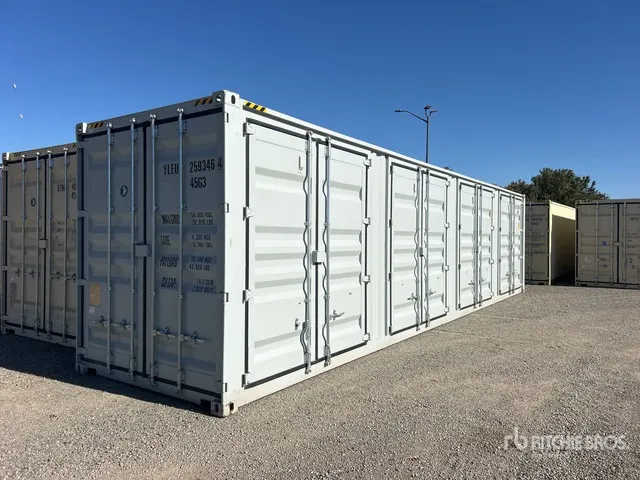 2026 40 ft High Cube Multi-Door Storage Container