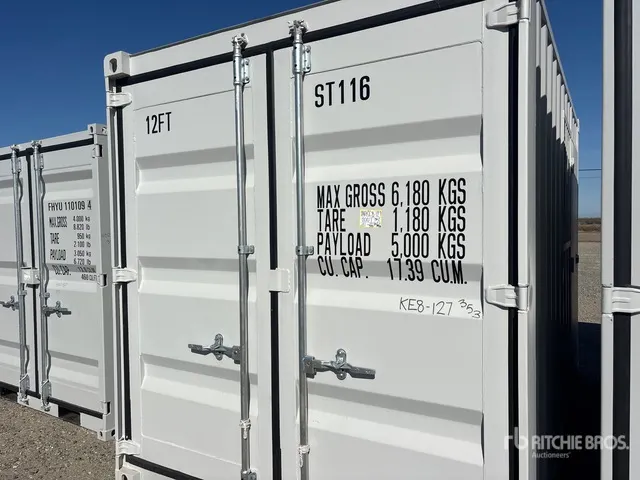 2026 12 ft Storage Container (Unused)