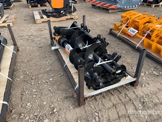 Quantity of (8) 2026 VICSEC VCA-8 Mini Excavator Attachments (Unused)