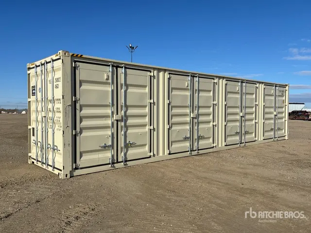 2026 40 ft High Cube Multi-Door Storage Container
