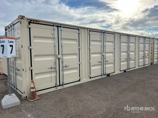 2026 40 ft High Cube Multi-Door Storage Container
