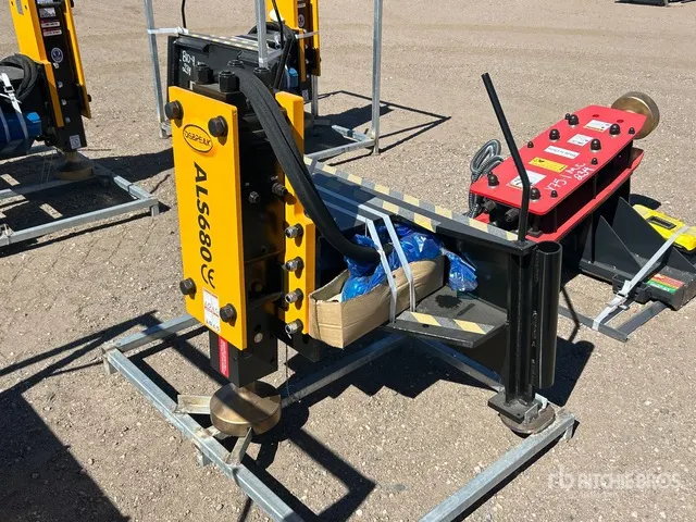 2026 LYALS ALS680 Skid Steer Post Driver (Unused)