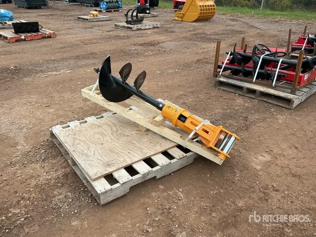 2026 GIYI 36 in Excavator Auger - Fits Cat 303 (Unused)