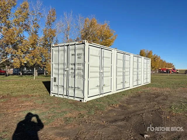 2026 40 ft High Cube Multi-Door Storage Container