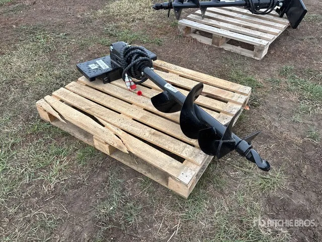 2026 GIYI 12 in Mini Skid Steer Auger (Unused)
