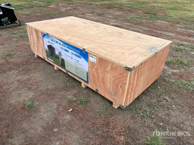2026 SKLP SK-ZP20 20 ft x 30 ft All-Steel Enclosed Carport (Unused)