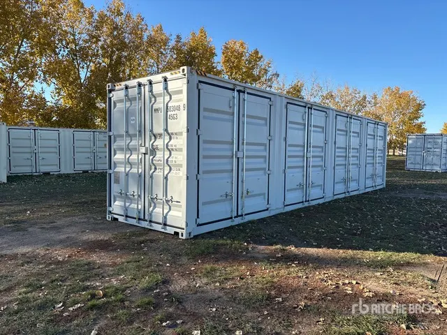 2026 40 ft High Cube Multi-Door Storage Container