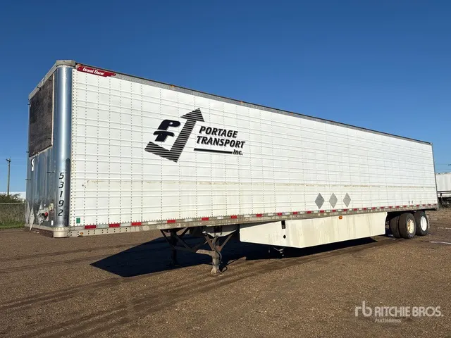 2014 Great Dane 53 ft x 102 in T/A Van Trailer