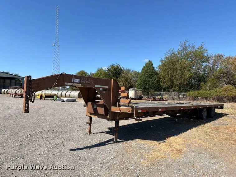 2002 Tem-Trail 40' flatbed trailer
