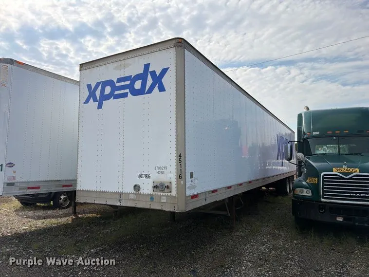 2007 Trailmobile dry van trailer