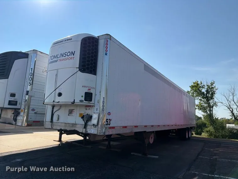2008 Utility VS2RA refrigerated van trailer