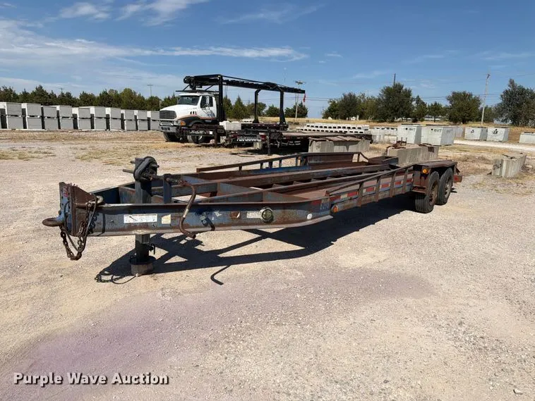 2005 Belshe equipment trailer