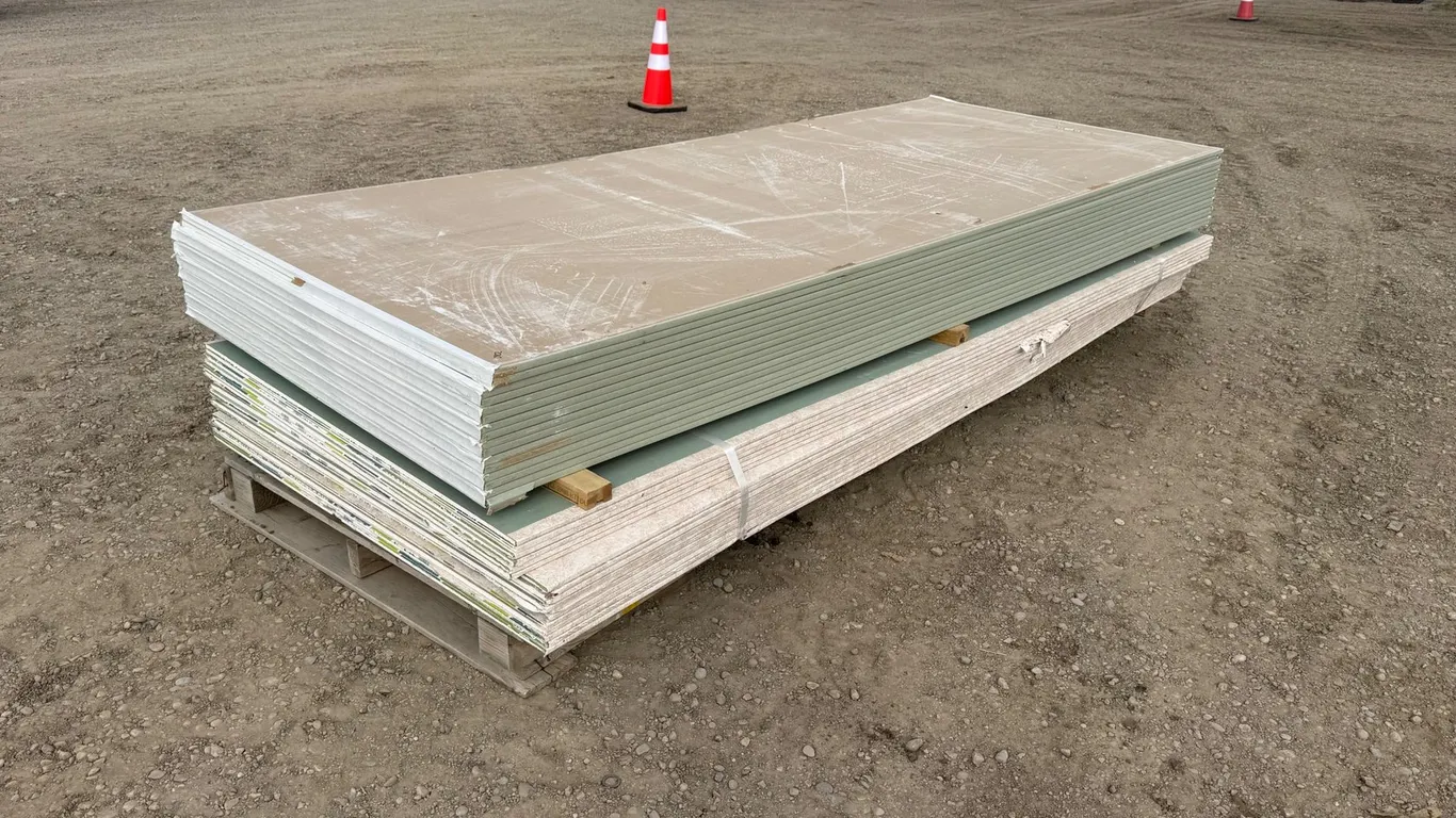 Unused 5/8" Twilight Gypsum Drywall