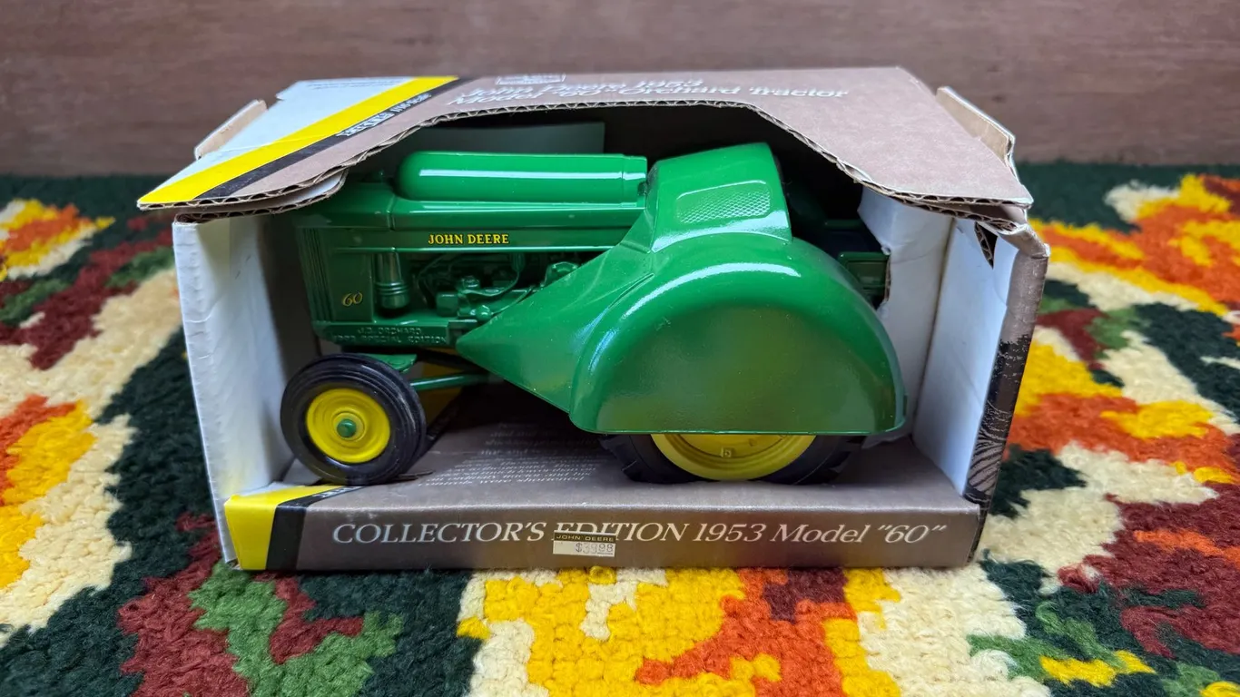 1953 John Deere Diecast Model 60 Orchard Tractor
