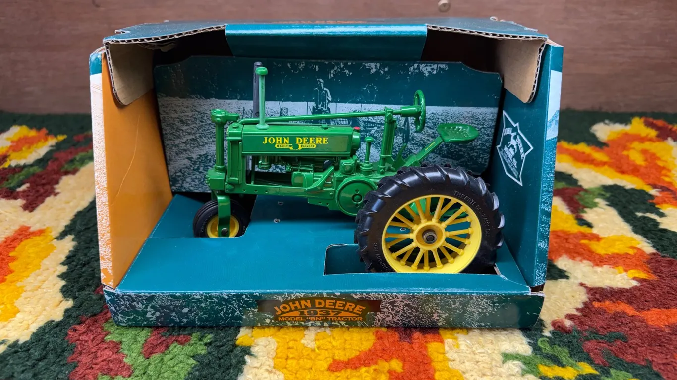1937 John Deere Diecast Model BN Tractor