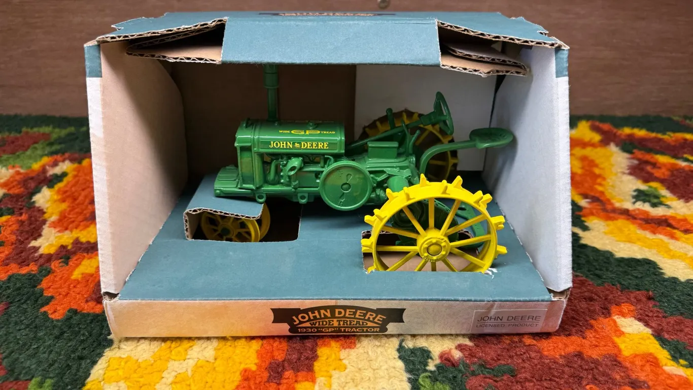 1930 John Deere Diecast Model GP Wide Tread Tractor