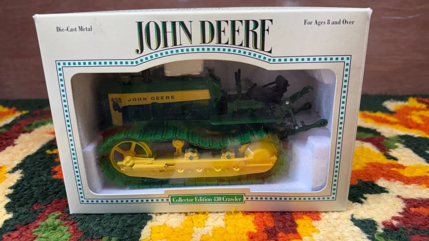 John Deere Diecast Model 430 Crawler