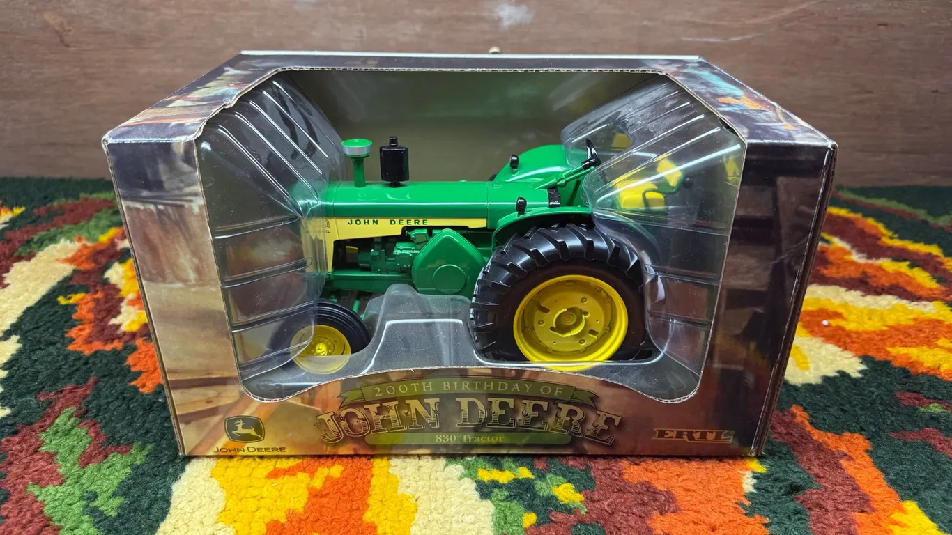 John Deere Diecast Model 830 Diesel Tractor 200yr Anniversary Edition